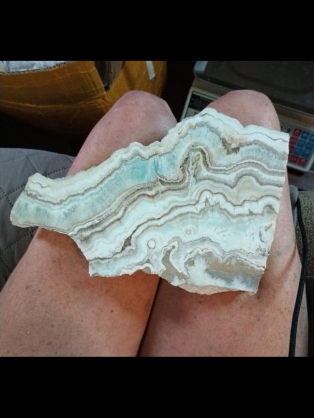 Hemimorphite Slab